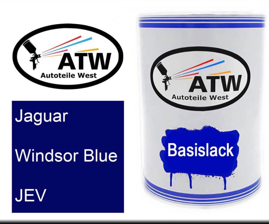 Jaguar, Windsor Blue, JEV: 500ml Lackdose, von ATW Autoteile West.